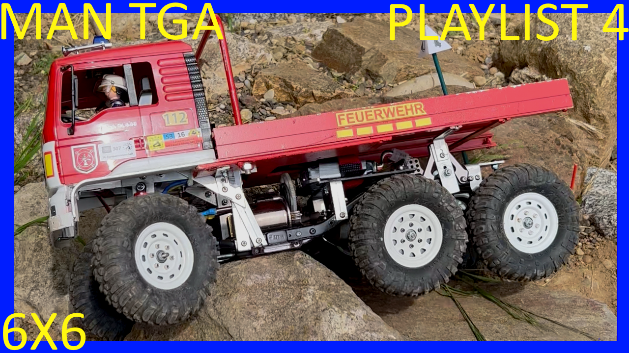 MAN TGA 4×4 / 6×6 – Fire Truck & Custom 6×6×6 Prototype