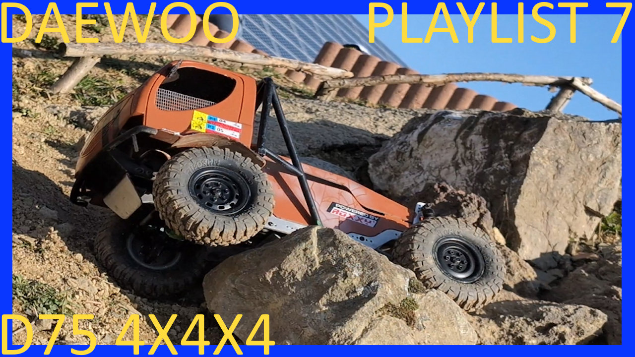 DAEWOO D75 – AWD 4×4×4 Prototype