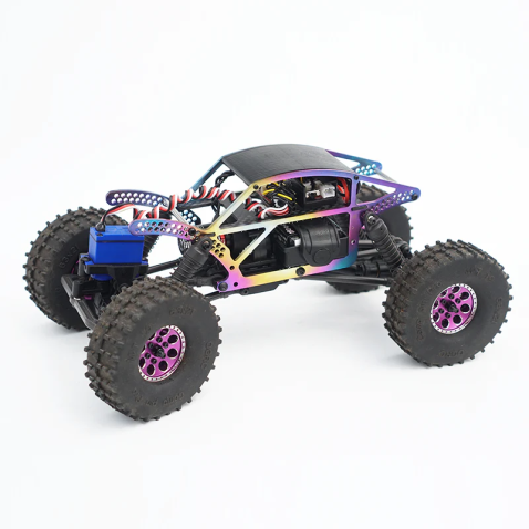 FURITEK BETTLE TITANIUM (RAINBOW) COMP CHASSIS FOR TRAXXAS TRX-4M