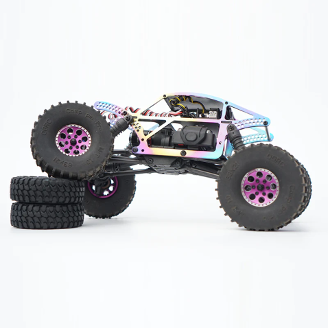 FURITEK BETTLE TITANIUM (RAINBOW) COMP CHASSIS FOR TRAXXAS TRX-4M