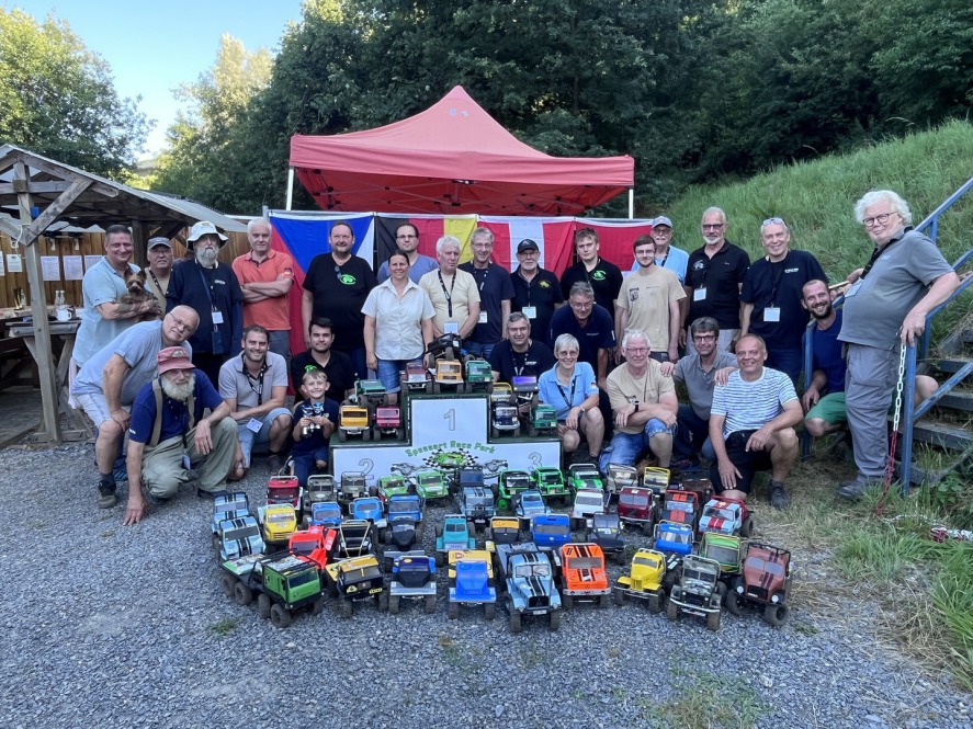 IG RC TRUCK TRIAL EUROPA MEISTERSCHAFT 2025 ALLE FAHRER/INNEN AUS DEUTSCHLAND, ÖSTERREICH, SCHWEIZ UND TSCHECHIEN IN WALDASCHAFF BEI DEN SPESSART RACER e.V.