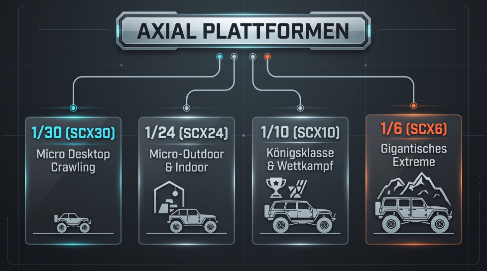 AXIAL SCX30 AXIAL SCX24 AXIAL SCX10 AXIAL SCX6