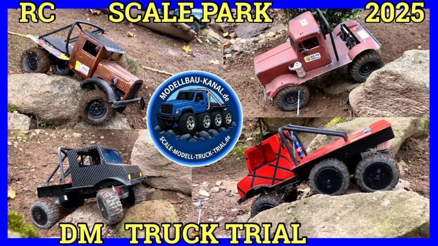 Last Race im Scale Park Waldaschaff der RC Truck Trial Deutschen Meisterschaft 2025