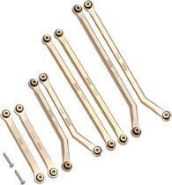 AXIAL SCX24 INJORA HIGH CLEARANCE BRASS MESSING LINKS 4PCS 43GR
