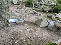 RC TRUCK TRIAL PARCOUR IN WALDASCHAFF BEI DEN SPESSART RACER.