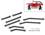 AXIAL SCX24 CARBON HIGH CLEARANCE LINKS FURITEK