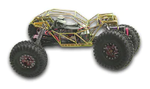AXIAL SCX24 UPGRADES FURITEK OLYMPUS TITANIUM CHASSI