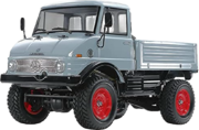TAMIYA MB UNIMOG 406 SERIE U900 CR-02 BLAU