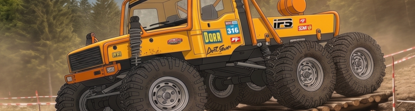 TRUCK TRIAL MAN TGA PROTOTYPE 6X6X6