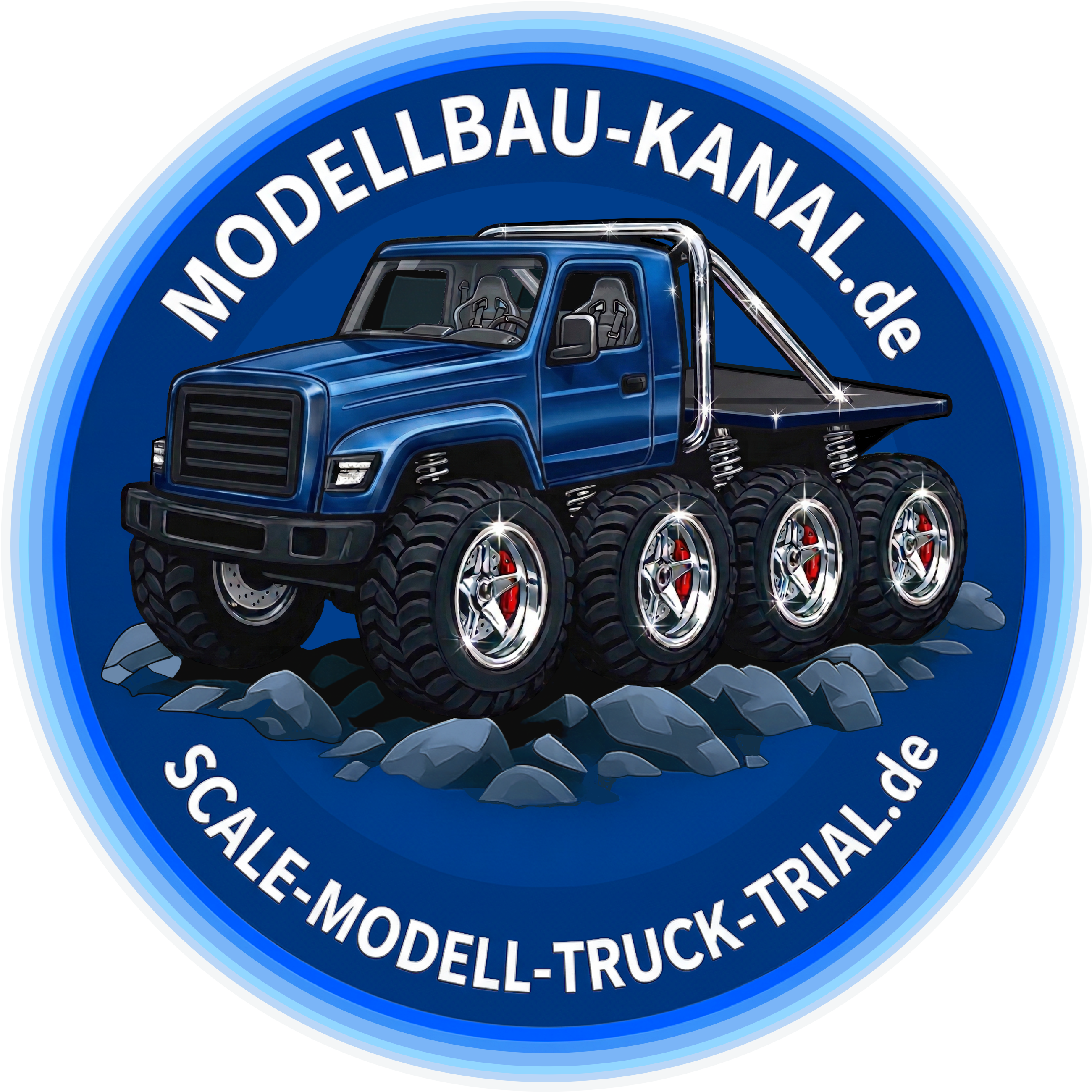 Scale Modell Truck Trial